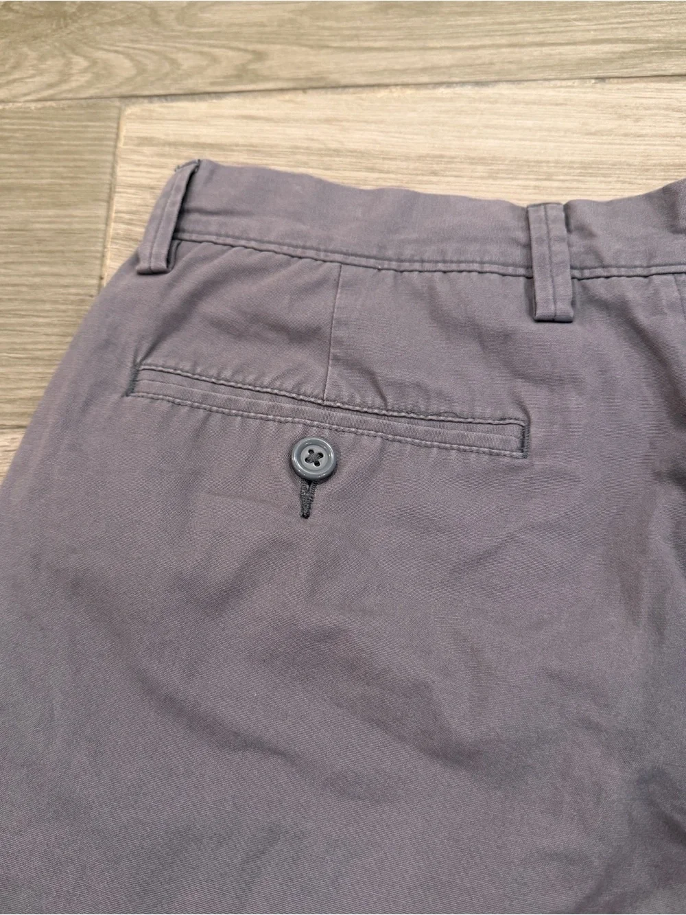 J Crew Reade 6 inch Gray Flat-Front Chino Shorts 30W